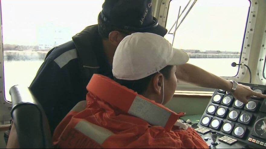 寒川小学校の児童に海の安全教室を開催　／千葉市