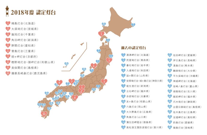 飯岡灯台が「恋する灯台プロジェクト」に認定