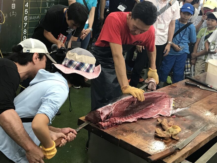 8月4日（1日目）ハーバーフリープログラム～横浜市中央卸売市場