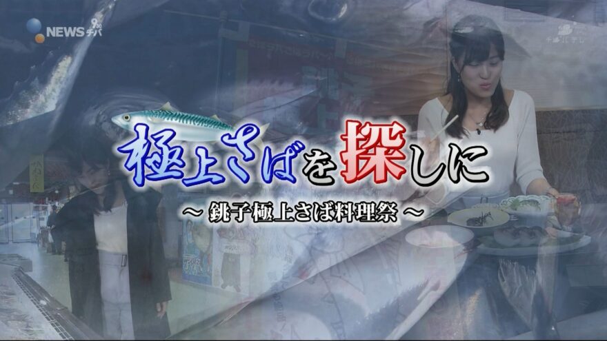 12/12（水）よる9：30~放送の「NEWSチバ」は「極上さばを探しに・・・」特集です。