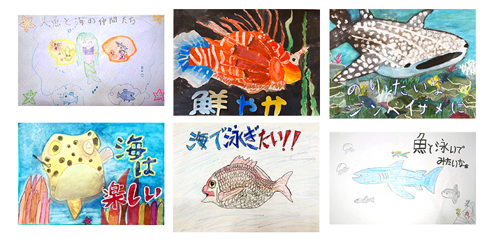 泳げ みんなのお魚プロジェクト みなさんからのイラストとメッセージをご紹介 海と日本project In 千葉県