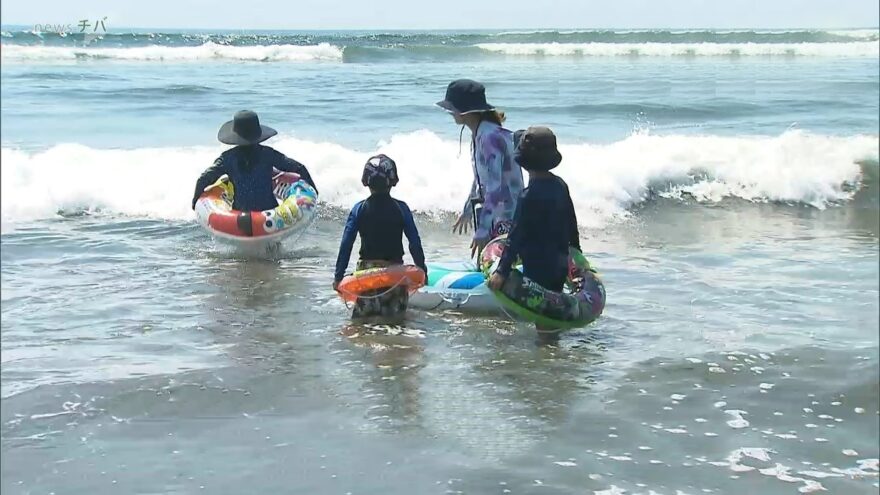 千葉県内で最も早い海開き！九十九里町で3年ぶりに海水浴場開く