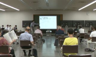 20220820水害リスクと地域活性化… 千葉県船橋市で海老川流域の治水への影響説明会 (1)