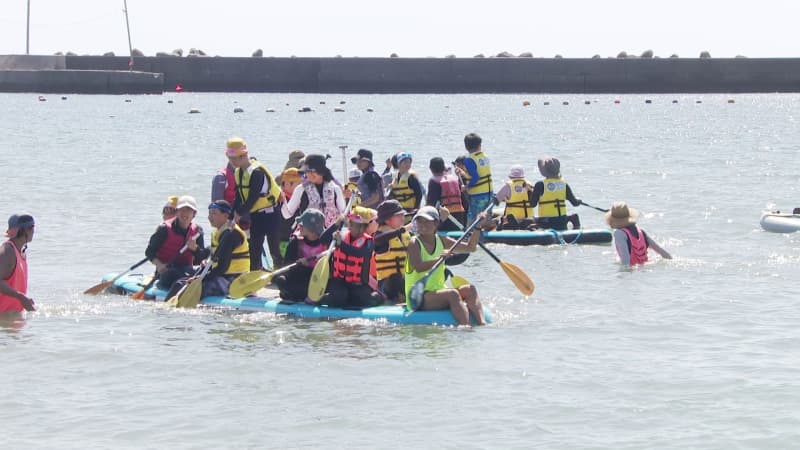 「心の海離れを減らせれば」 千葉県勝浦市で海の安全教室開催　ＳＵＰの体験も！