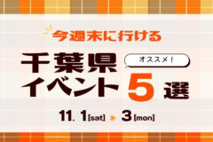 ≪3連休イベントまとめ≫11/1(土)～3(月祝)に行けるおすすめイベント5選！！